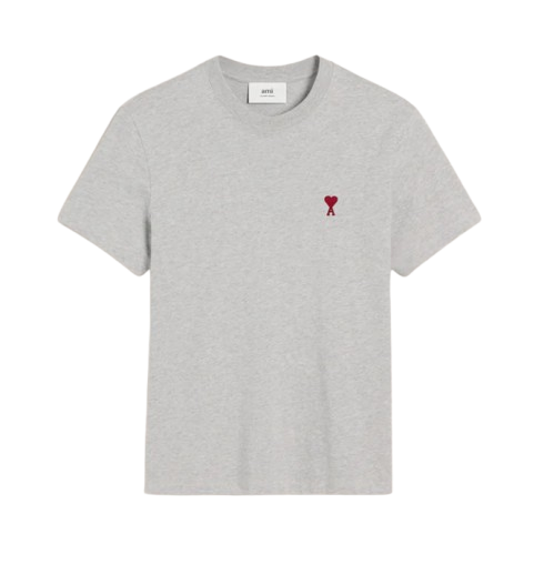 T-Shirt Basic Gris Ami de Coeur En Coton