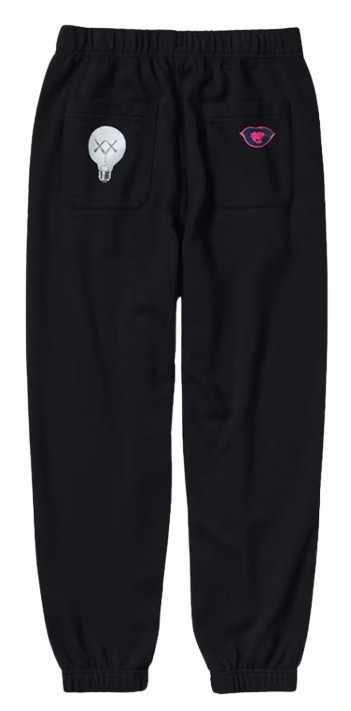 KAWS x Uniqlo Warhol 476120 Pantalon de survêtement Noir