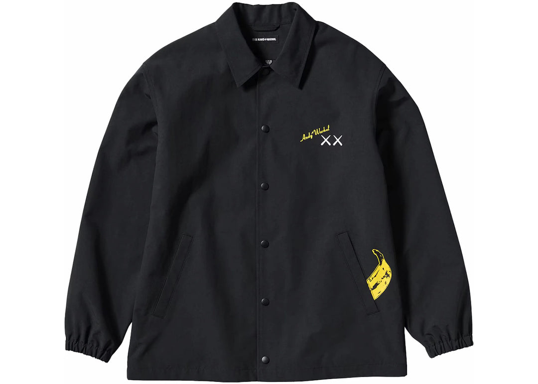 KAWS x Uniqlo Warhol Coach 474138 Jacket Black - 474138