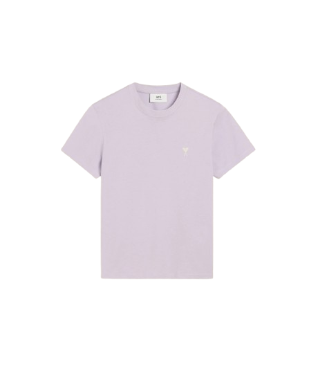 T-Shirt Basic Lila Ami de Coeur En Coton