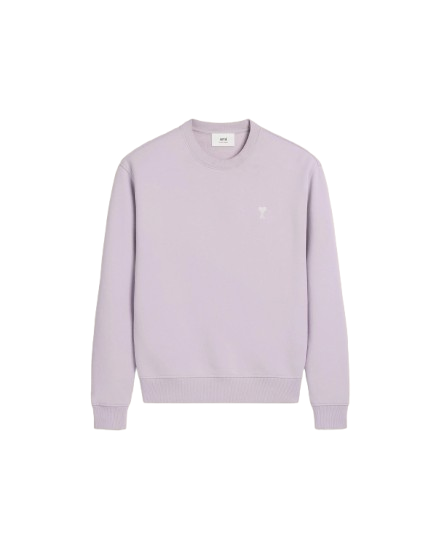 Crewneck Violet Ami de Coeur En Coton