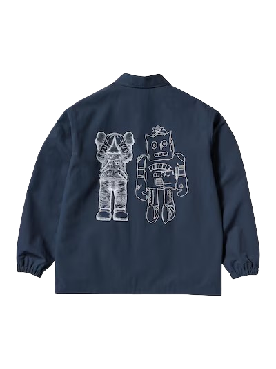 KAWS x Uniqlo Warhol Coach 476316 Veste Marine