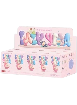 Pop Mart Labubu The Monsters Lazy Yoga Series Figures Sealed Case