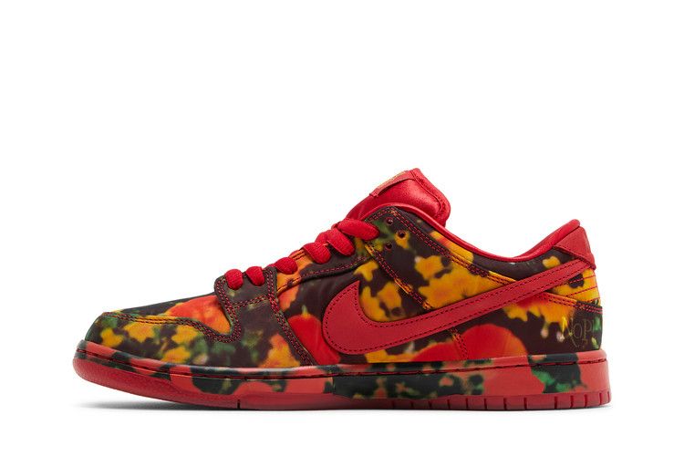 SB Dunk Low The Wizard of Oz Poppy Field - FZ1291-600