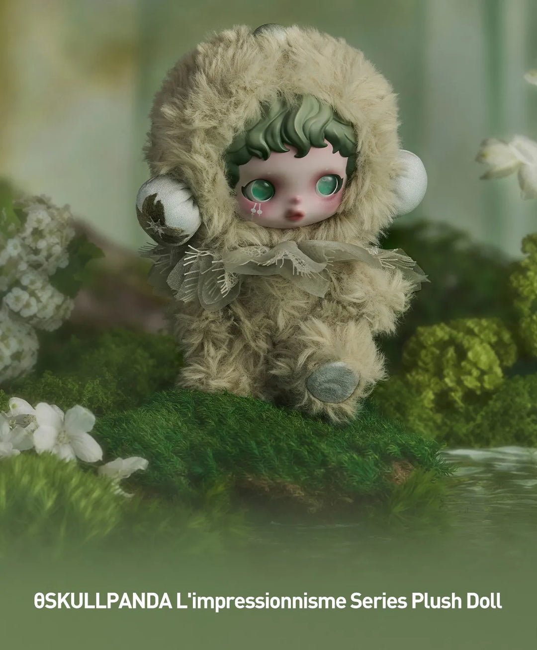 SKULLPANDA L’impressionnisme Series Plush Doll