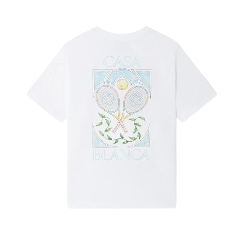 Tennis Pastelle Short Sleeve T-Shirt Casablanca
