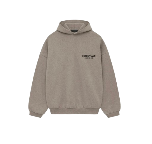 Fear of God Essentials Fleece Hoodie II Heather Grey (FW24)