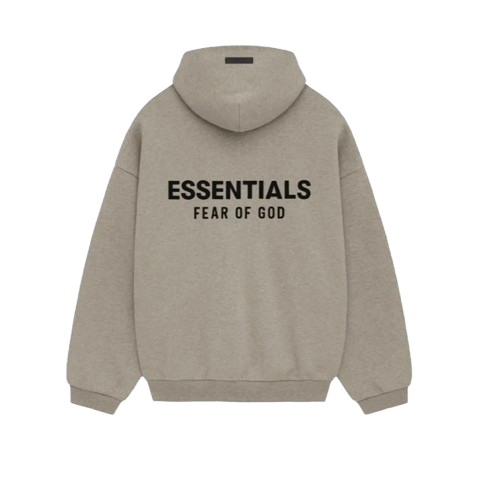 Fear of God Essentials Fleece Hoodie II Heather Grey (FW24)