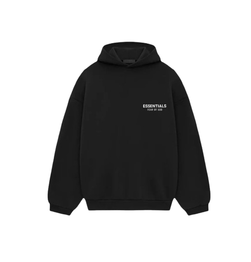 Fear of God Essentials Fleece Hoodie Black