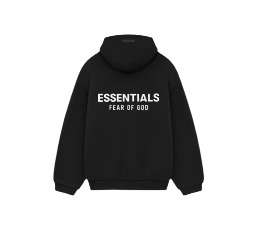 Fear of God Essentials Fleece Hoodie Black