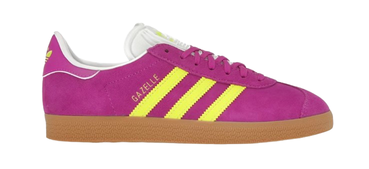 adidas Gazelle Purple Burst Solar Yellow (Women's)