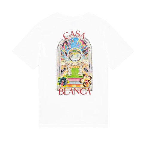 T‑shirt à manches courtes Blanc Tennis Landscape