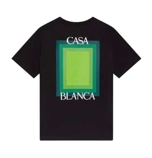 T‑shirt à manches courtes et logo carré