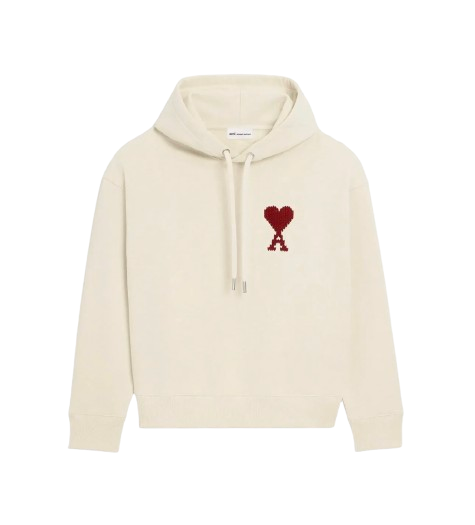 Hoodie AMI Soleil Ami De Coeur en Coton