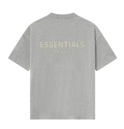 Fear of God Essentials (FW25) T-Shirt Concrete Heather