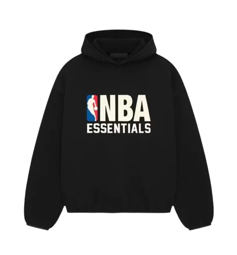 Fear of God Essentials (FW24) NBA Hoodie Black