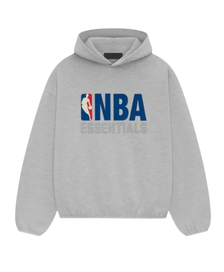 Fear of God Essentials (FW24) NBA Hoodie Grey