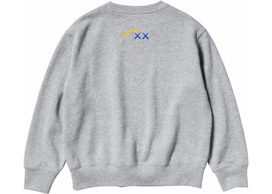 KAWS x Warhol Graphic 472951 Sweatshirt (Asia Sizing) Gray - 472951