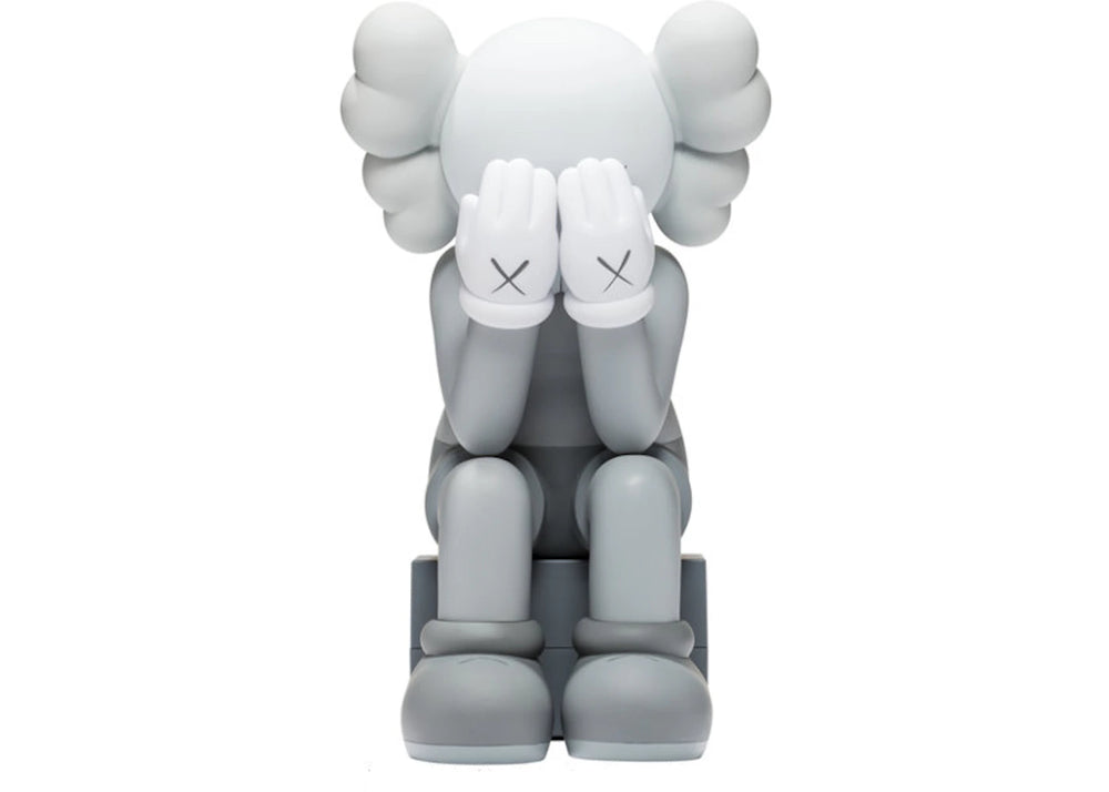 KAWS Passing Through Companion Vinyl Figure (2013) Grey - KAWS-KPTCVF-GREY
