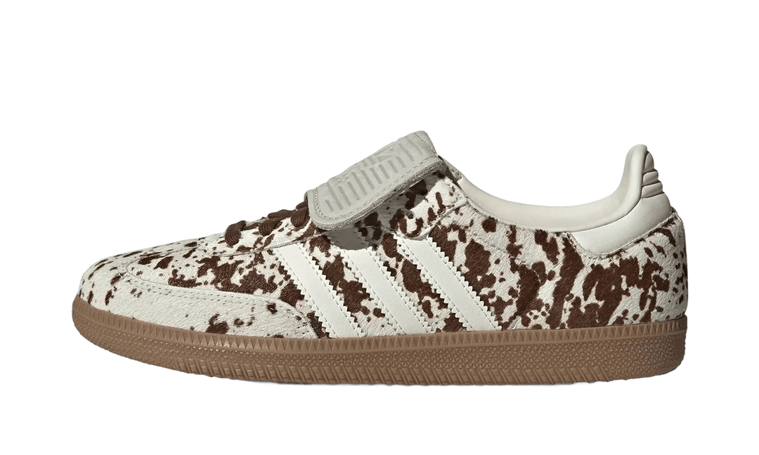 Samba LT Cow Print Brown White - JS3931