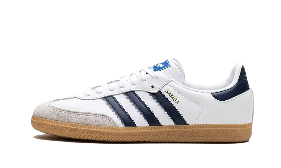 Adidas Samba OG Cloud White Night Indigo Gum - IF3814