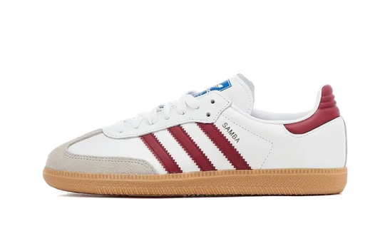 Adidas Samba OG White Burgundy Gum - IF3813