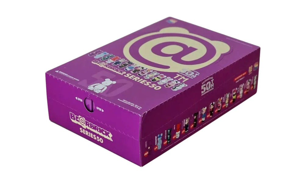 Bearbrick Series 50 Sealed Case 100% (24 Blind Boxes) - BEAR-BS5SC1-MULTI
