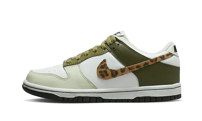 Nike Dunk Low Olive Leopard - DX9282-100