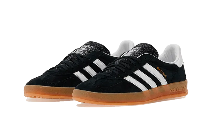 Gazelle Indoor Black White Gum - H06259