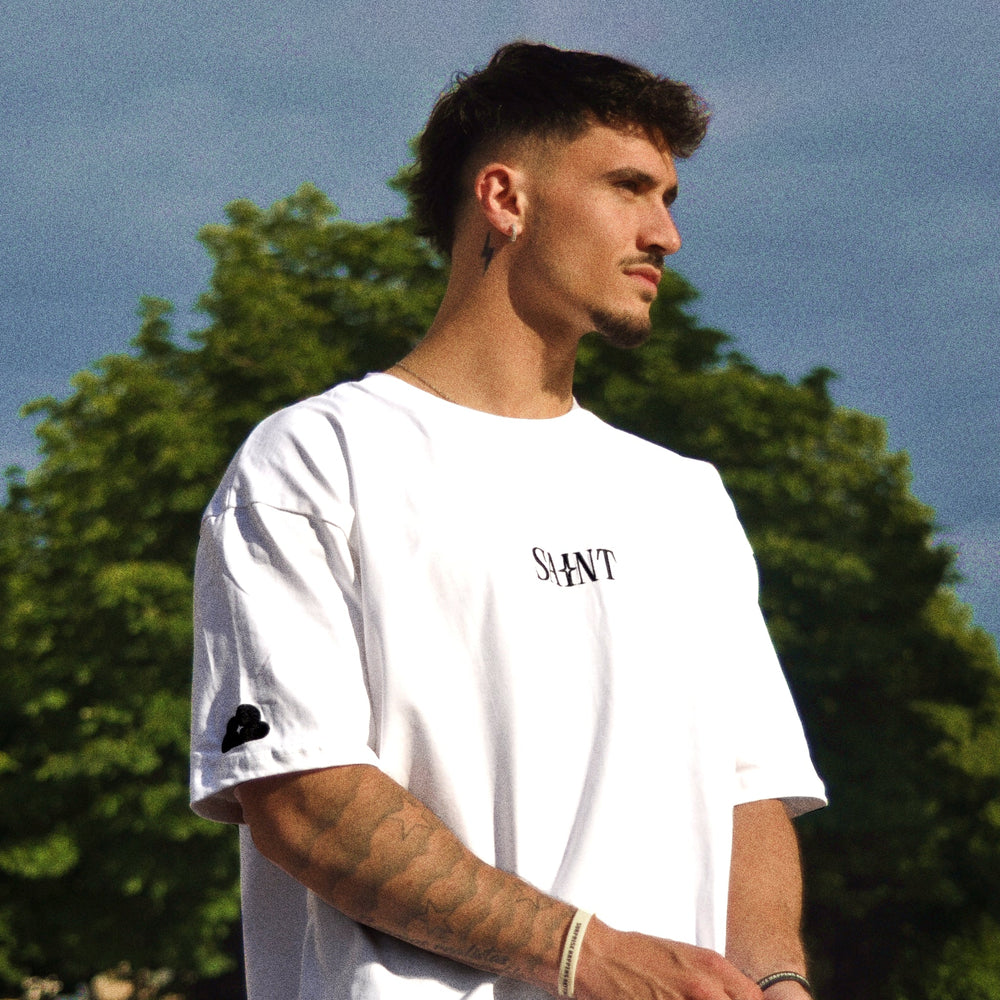 T-shirt Saint Hope Give White
