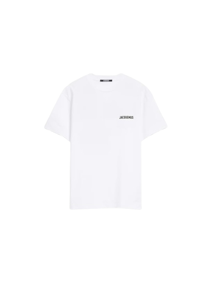 Jacquemus T-shirt Adresse Saint Tropez Blanc