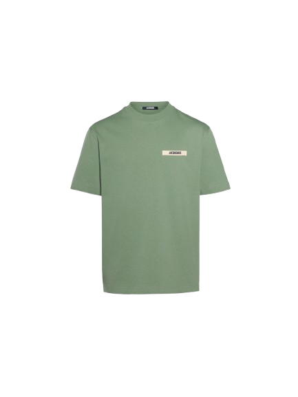 Jacquemus T-shirt Gros Grain Vert