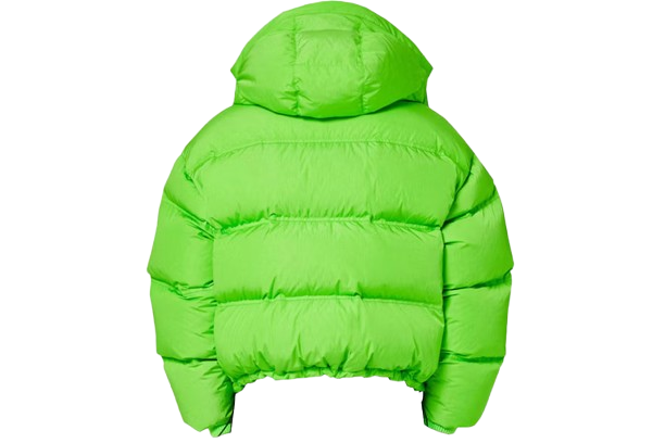 Ami Paris Ami de Coeur Patch Doudoune Vert Occasion