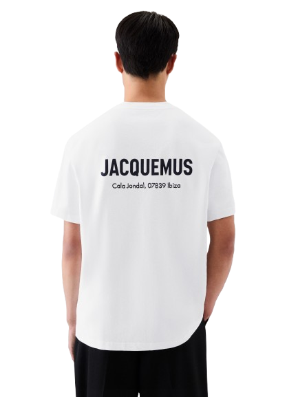 Jacquemus T-shirt Adresse Ibiza Blanc
