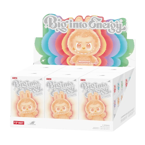 Pop Mart Labubu The Monsters Big into Energy Series Vinyl Plush Pendant Single Blind Box