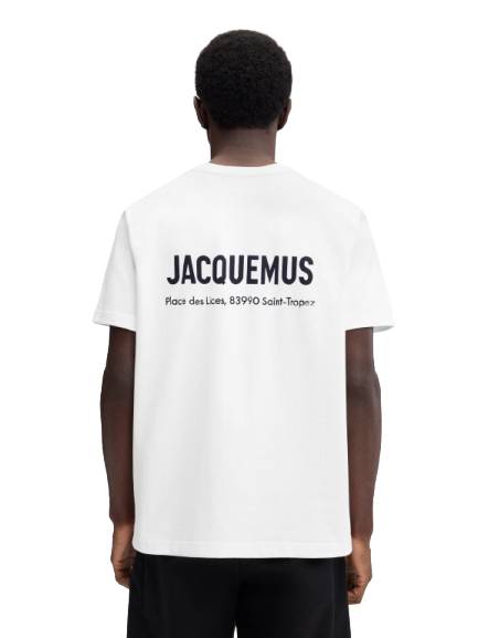 Jacquemus T-shirt Adresse Dubai Blanc