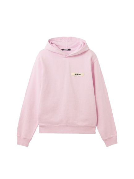 Hoodie Jacquemus Gros Grain Light Rose