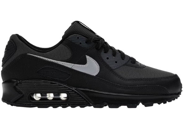 Nike Air Max 90 Black Reflective Silver