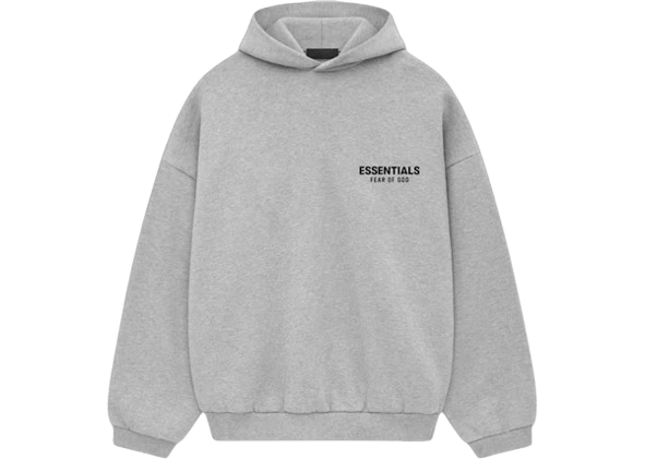 Fear Of God Essentials Hoodie Fleece Light Heather Gray