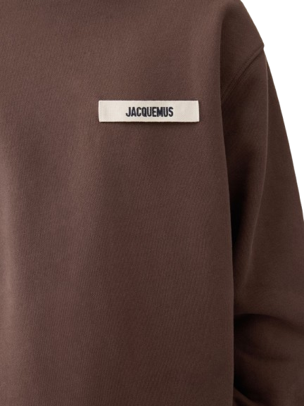 Sweatshirt Jacquemus Gros Grain Marron