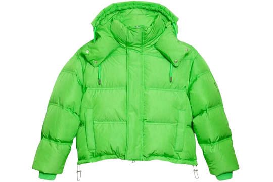 Ami Paris Ami de Coeur Patch Doudoune Vert Occasion
