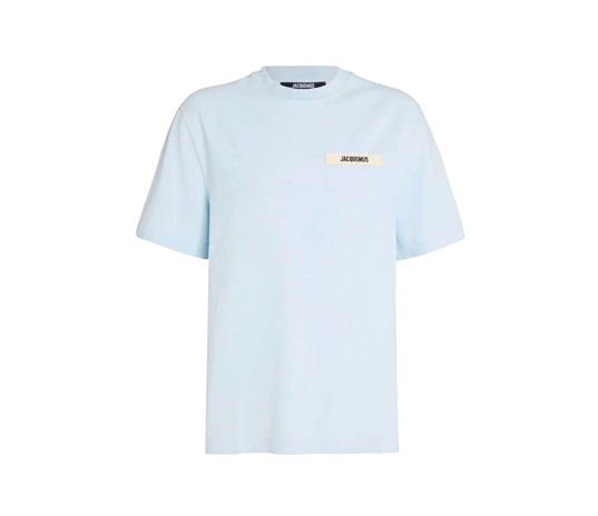 Le T-Shirt Gros Grain Jacquemus Bleu