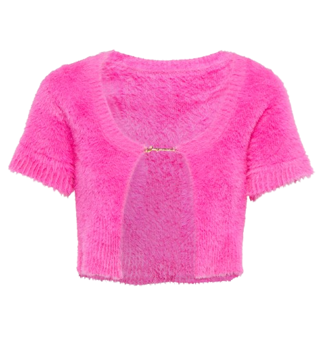 Jacquemus Cardigan raccourci La Maille Neve