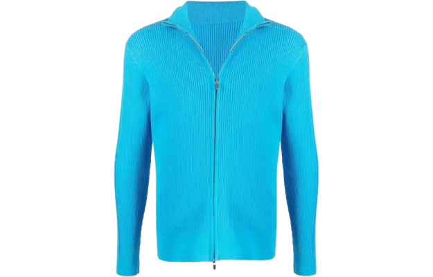 Jacquemus Le Gilet Frescu Zip Up Ribbed Sweater