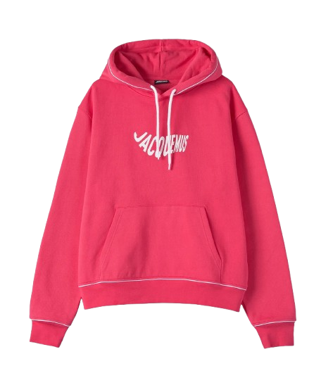 Hoodie Jacquemus Pink Ecriture Blanche