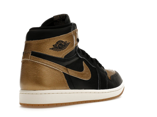 Air Jordan 1 Retro High OG Black Metallic Gold - DZ5485-071