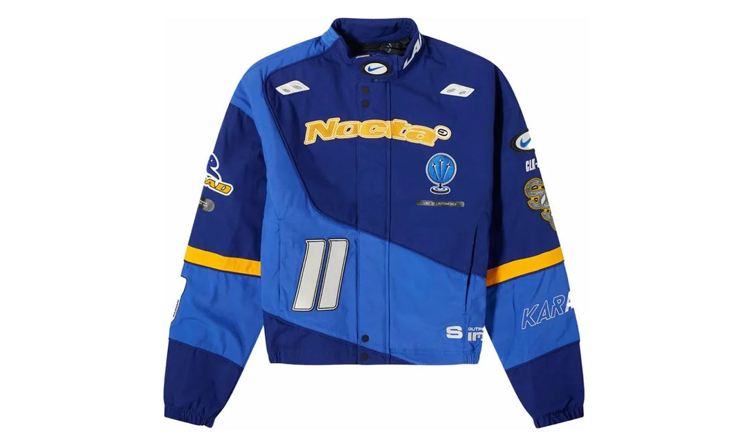 Nike x NOCTA L'Art Racing Jacket Deep Royal Blue/Racer Blue/Phantom - FD2194-455