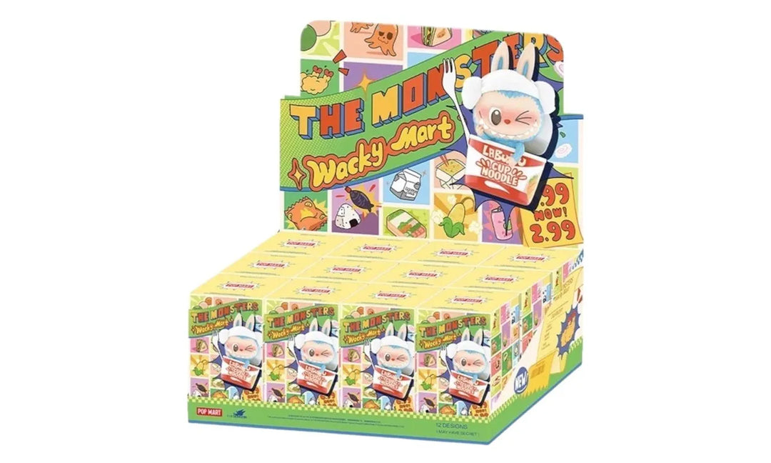 Pop Mart Labubu The Monsters Wacky Mart Series Figure Sealed Case (12 Blind Box) - PM-PMLTMW-MULTI