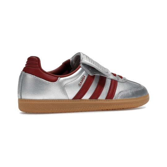 Adidas Samba LT Silver Metallic Ruby Gum