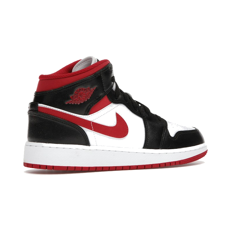 Air Jordan 1 Mid Gym Red Black White